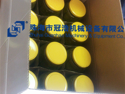熱灌裝機，壓固體物，冷灌裝機，抽真空旋蓋機，套標機，收縮機，開(kāi)箱封底機，裝箱機,折蓋封箱機，— 菏澤安美味食品有限公司