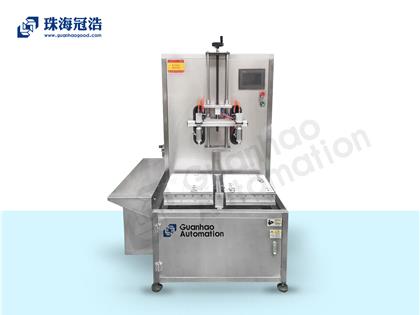雙頭稱(chēng)重灌裝壓蓋一體機