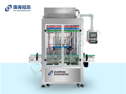 全自動(dòng)4頭活塞式灌裝機（伺服）